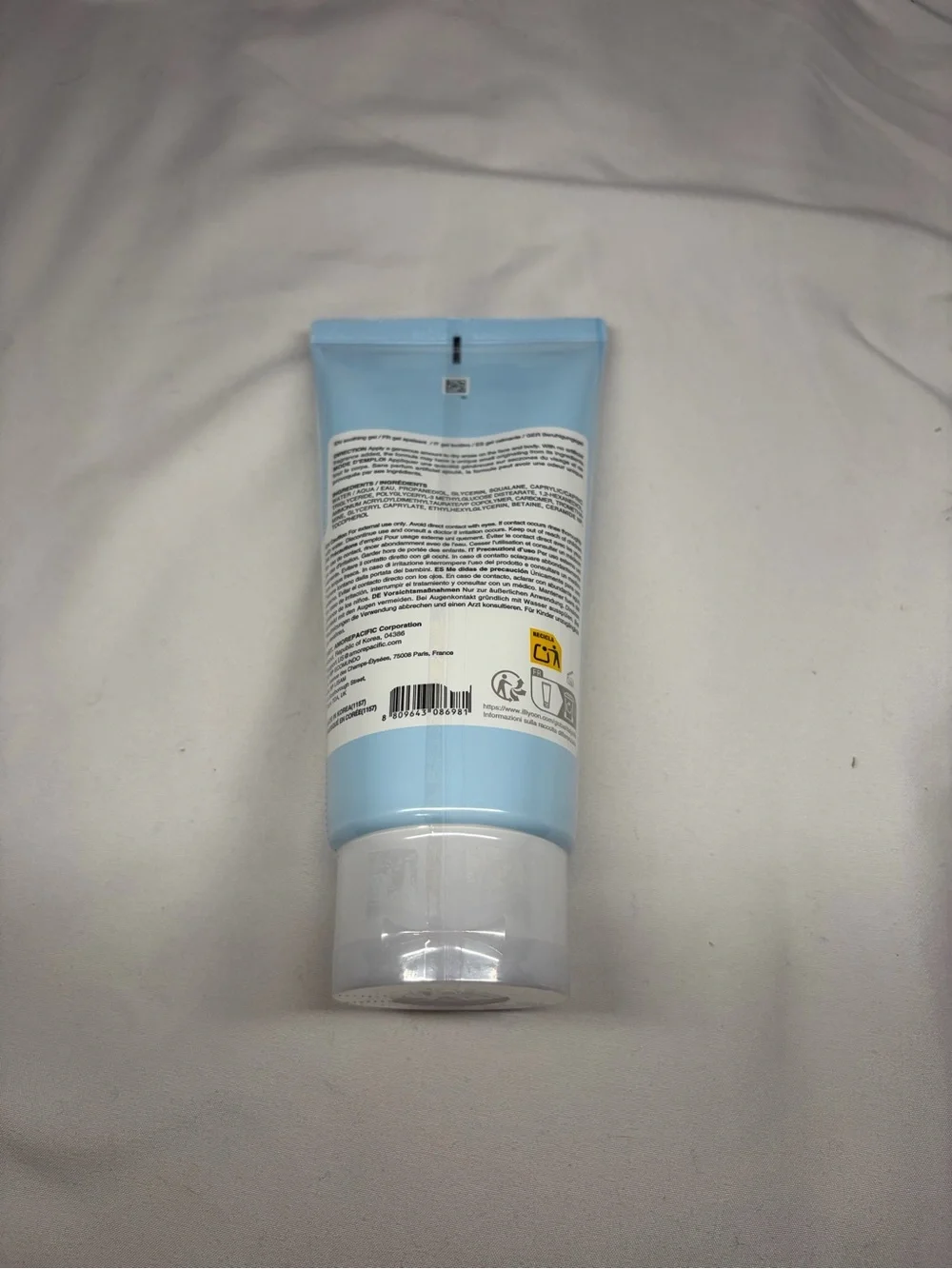 Ceramide Ato Soothing Gel – Light Blue Hydrating Gel